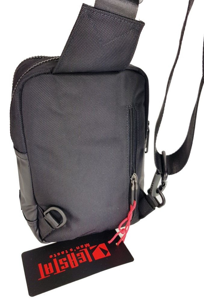 Рюкзак с одной лямкой LEASTAT 9010 чёрный Рюкзак с одной лямкой LEASTAT 9010 чёрный