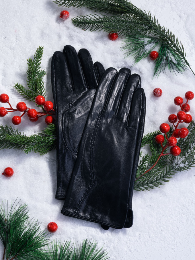 Перчатки женские Kasablanka 2327 черные