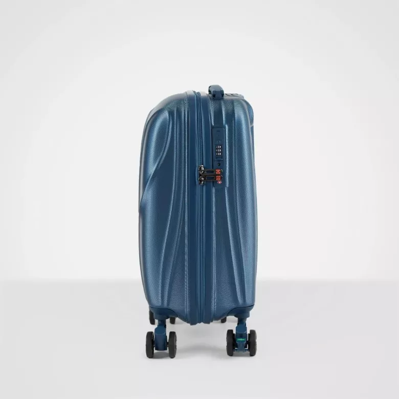 Чемодан Eberhart Lotus 2.0 поликарбонат 07L-011 4 колеса синий