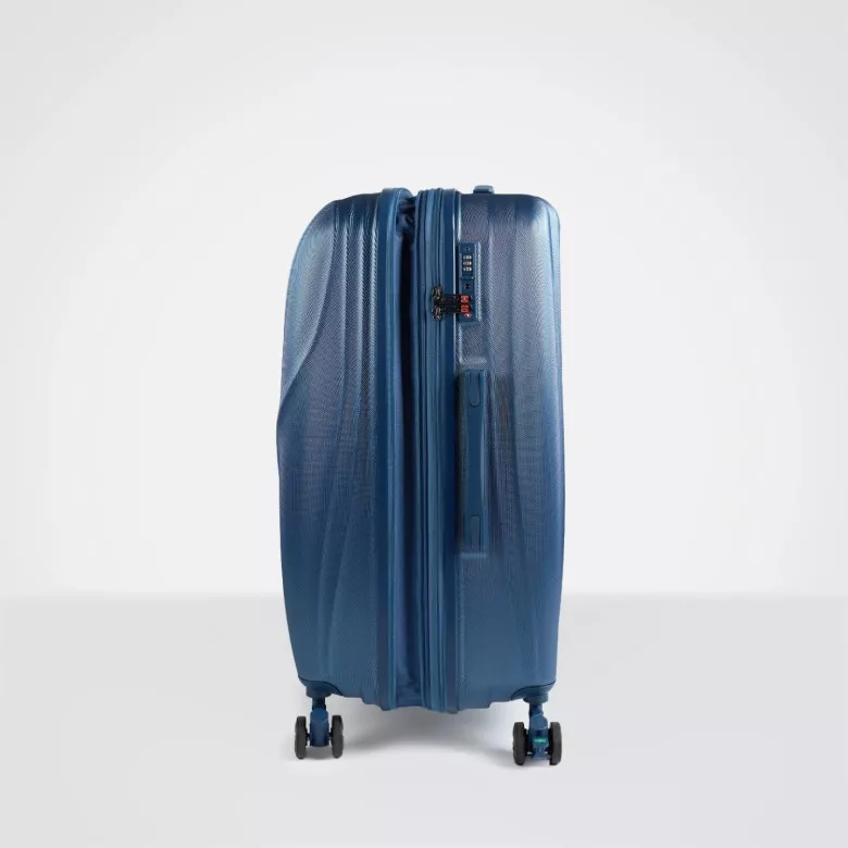 Чемодан Eberhart Lotus 2.0 поликарбонат 07L-011 4 колеса синий