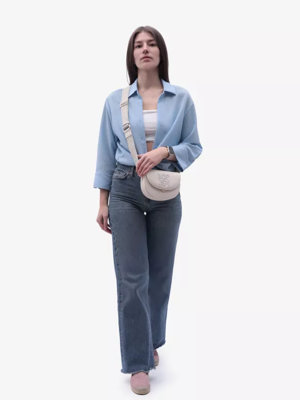 Сумка женская David Jones 7465 creamy white