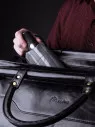 Сумка дорожная Baggins 1037 черная пулл-ап
