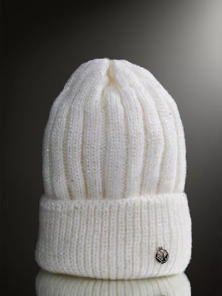 Шапка женская 12838/2 MARHATTER молочный (56-58)