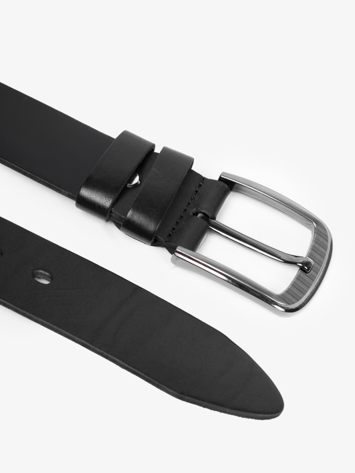 Ремень мужской Remart №40 черный гладкий Ремень мужской Remart №40 черный гладкий