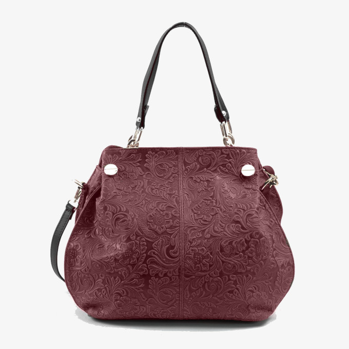 Сумка женская итальянская Roberta Firenze 245 sissi бордо