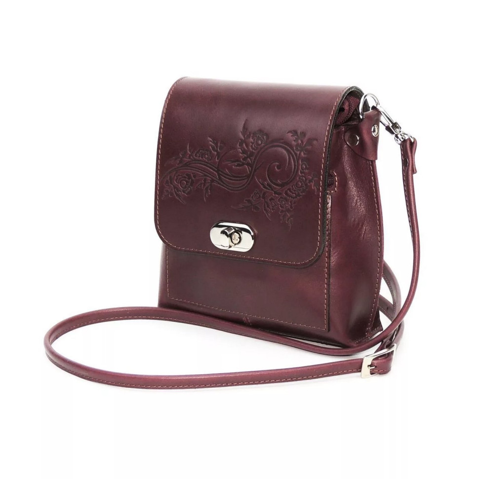 Сумка женская Natalia Kalinovskaya, С76т "Джун" бордо Сумка женская Natalia Kalinovskaya, С76т "Джун" бордо
