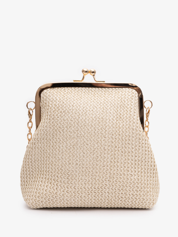 Клатч женский 2018 бежевый