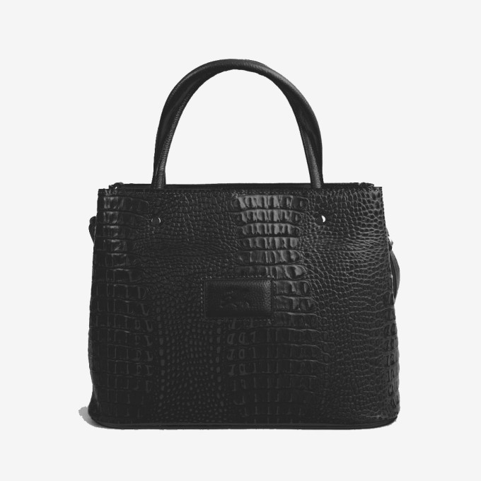 Сумка женская Maxsimo Tarnavsky 1926 чёрный крокодил Сумка женская Maxsimo Tarnavsky 1926 чёрный крокодил