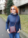 Сумка женская Natalia Kalinovskaya 83р.981 Ненси бордо рептилия