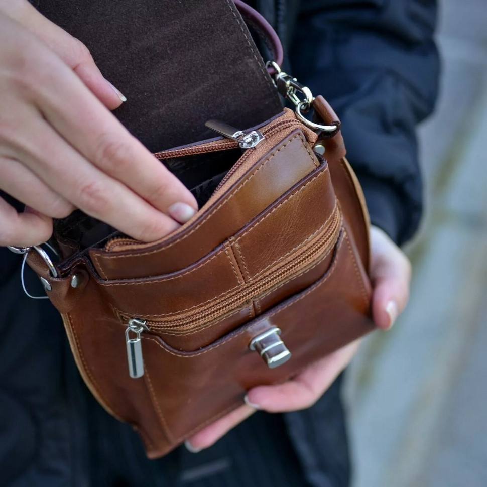 Сумка женская Natalia Kalinovskaya, С76т «Капри» рыжая Сумка женская Natalia Kalinovskaya, С76т «Капри» рыжая