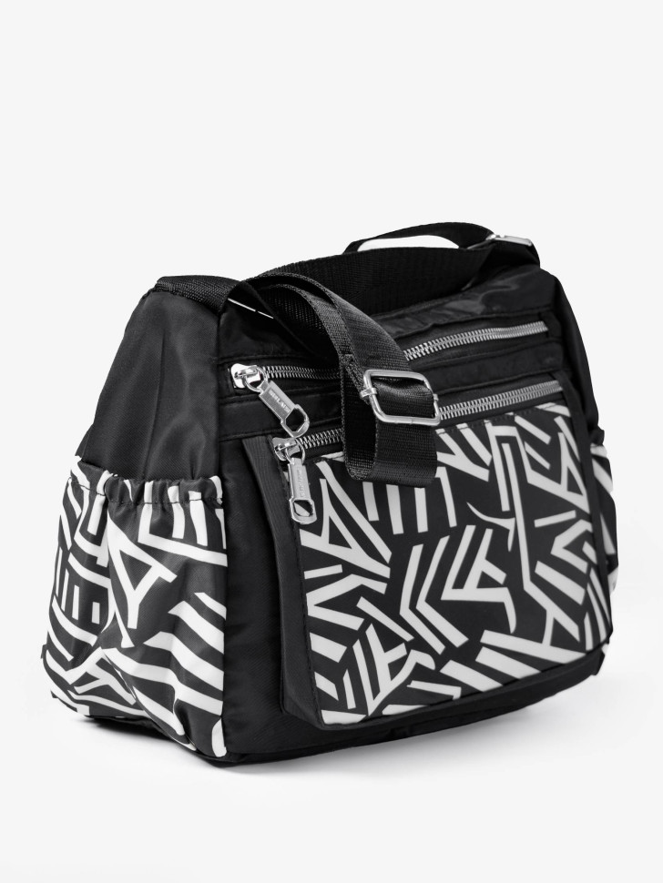 Сумка Ruilaisi, Б 1809 черная/белая