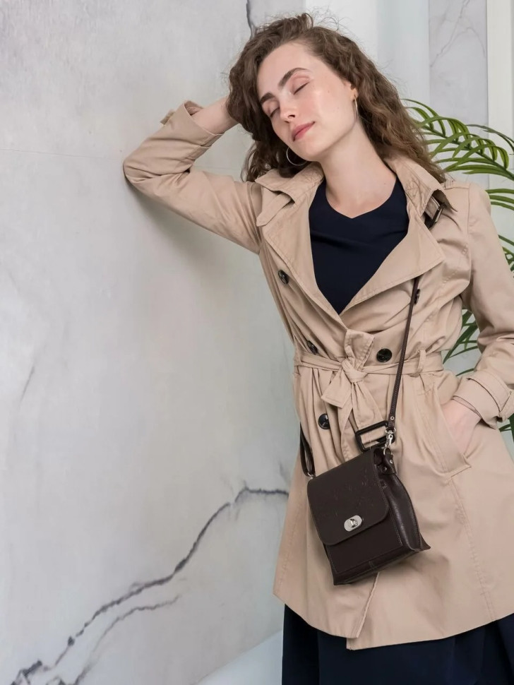 Сумка женская Natalia Kalinovskaya 76п.621 Лаура коричневая Сумка женская Natalia Kalinovskaya 76п.621 Лаура коричневая