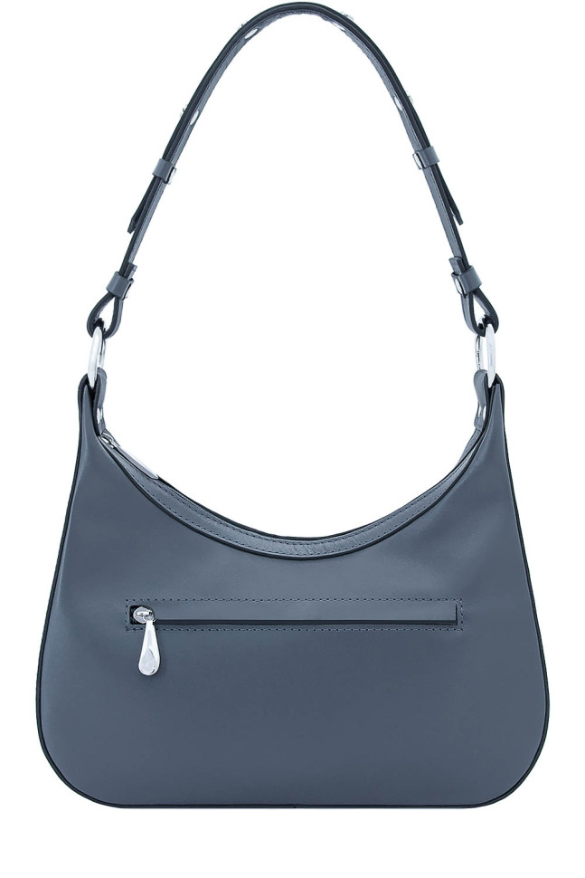 Сумка Protege Ц-511 серая гладкая Сумка Protege Ц-511 серая гладкая