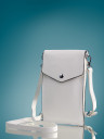 Сумка женская для телефона 5509 white Сумка женская для телефона 5509 white