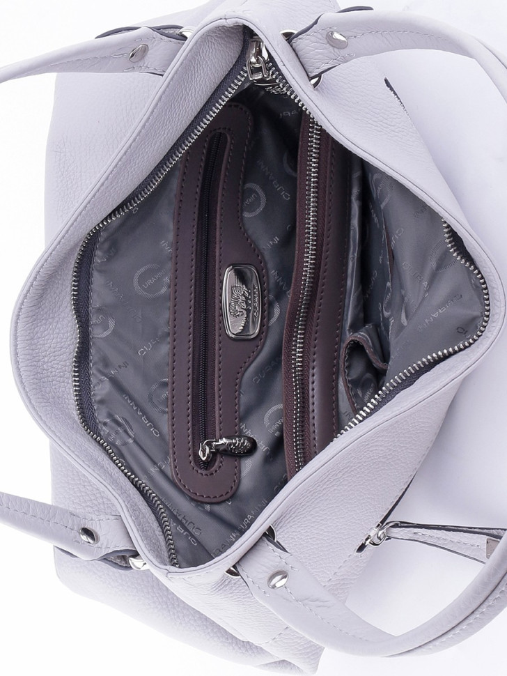 Сумка женская Curanni, 2418 Cu вителло сильвер сереневый Сумка женская Curanni, 2418 Cu вителло сильвер сереневый