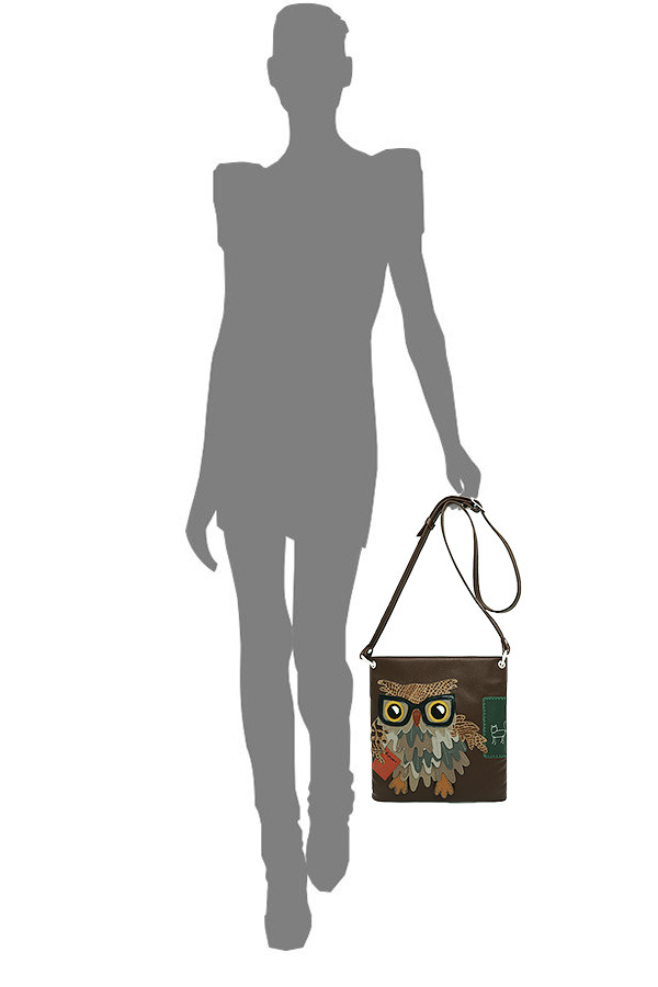 Сумка Protege ДС-144-85 "Сова №4" мокко Сумка Protege ДС-144-85 "Сова №4" мокко