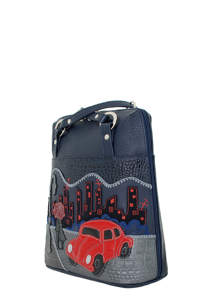 Сумка-трансформер женская Protege, ДС-226-236, "Город-30"синяя Сумка-трансформер женская Protege, ДС-226-236, "Город-30"синяя