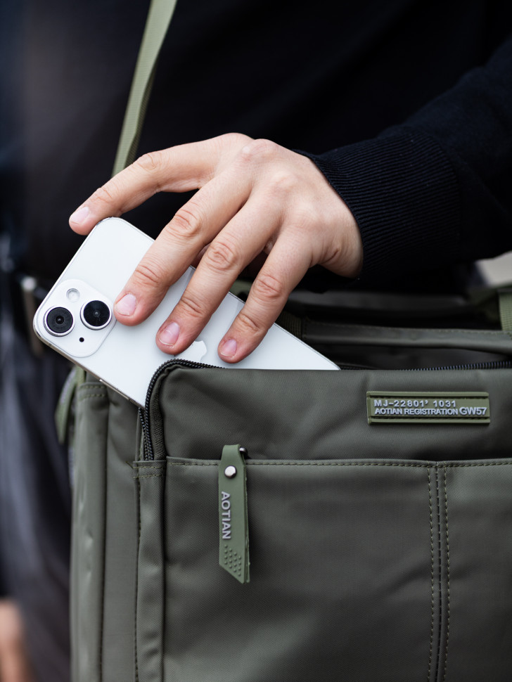 Сумка мужская Baggins 4087 хаки Сумка мужская Baggins 4087 хаки