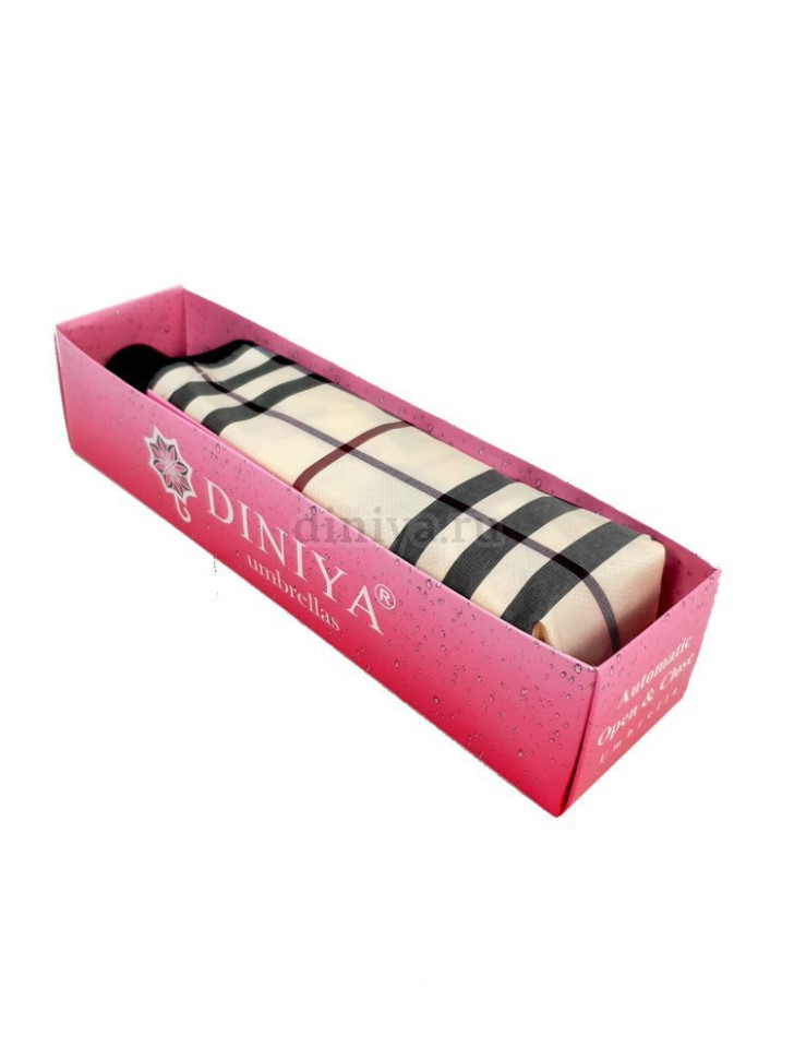 Зонт женский Diniya 167 "Бербери", полный автомат Зонт женский Diniya 167 "Бербери", полный автомат