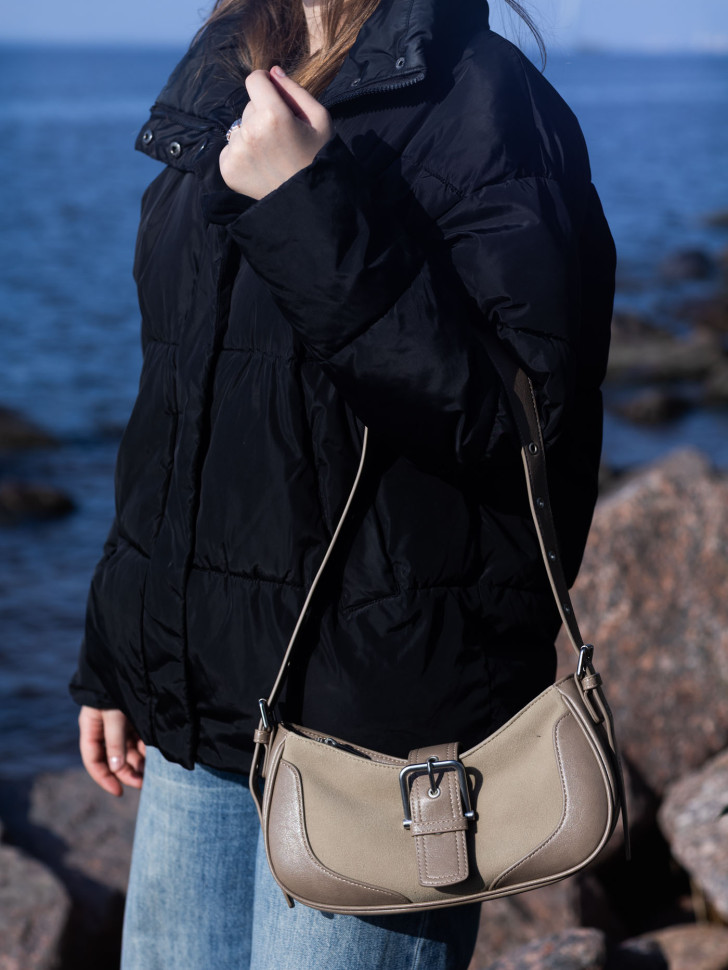 Сумка женская David Jones 7730 warm taupe Сумка женская David Jones 7730 warm taupe