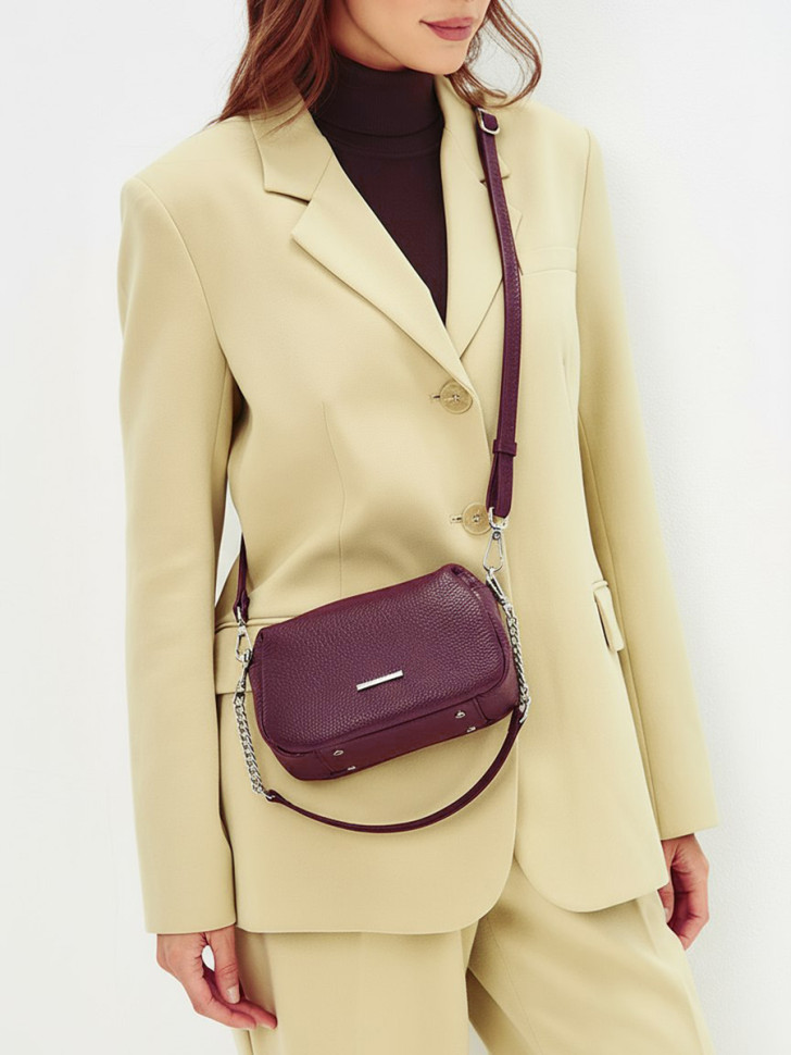 Сумка FIATO 2852 вителло бордо Сумка FIATO 2852 вителло бордо