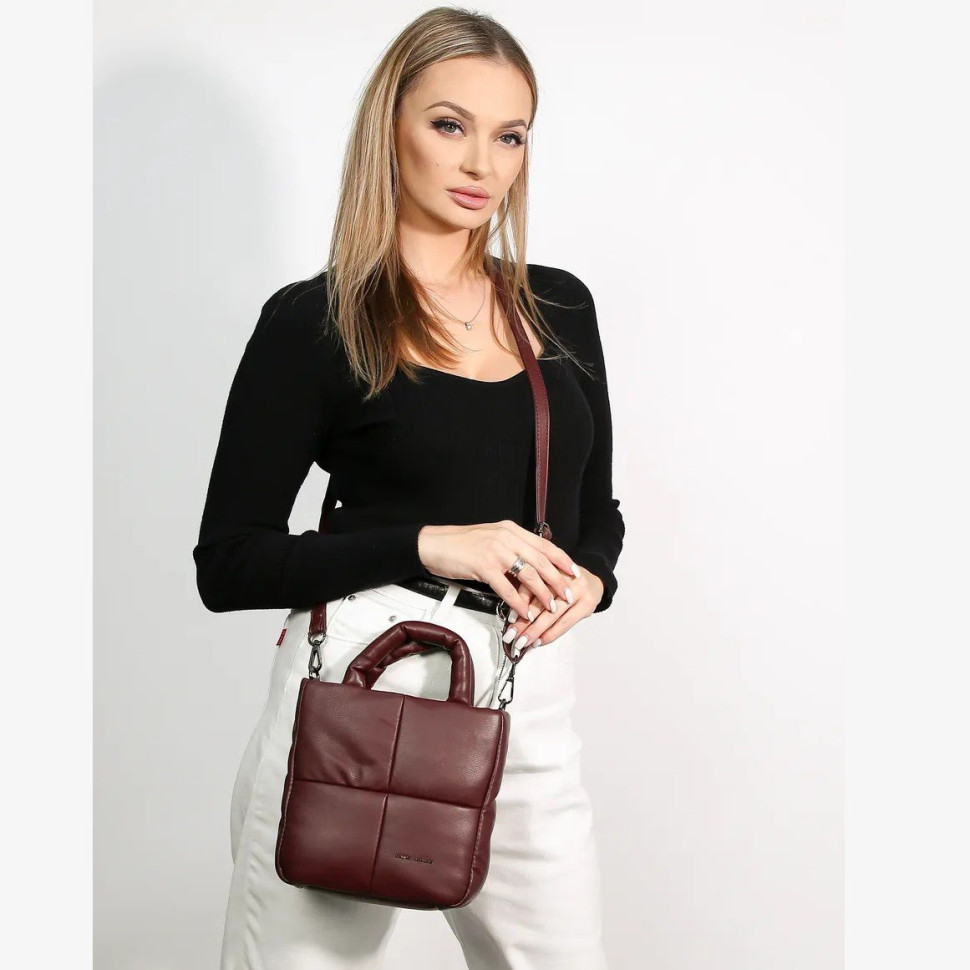 Сумка женская David Jones 7107 bordeaux