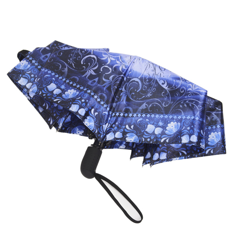 Зонт женский Zemsa, 113104 синий Зонт женский Zemsa, 113104 синий