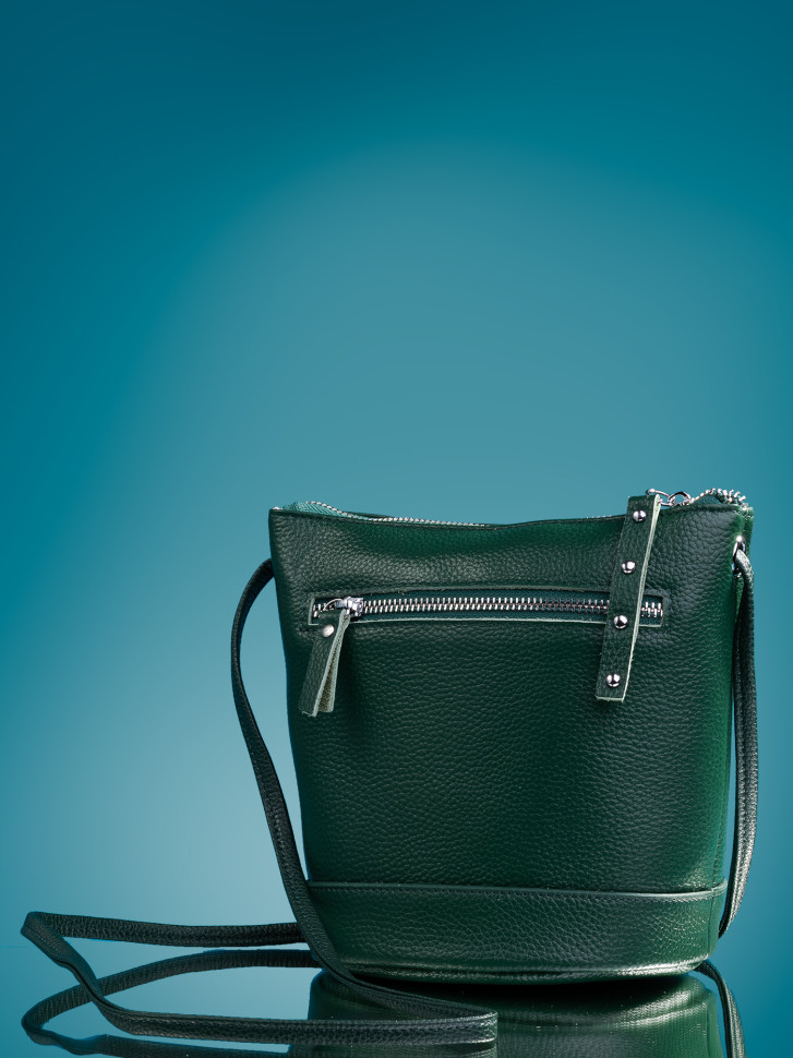 Сумка женская Baggins 5503 тёмно-зелёная Сумка женская Baggins 5503 тёмно-зелёная