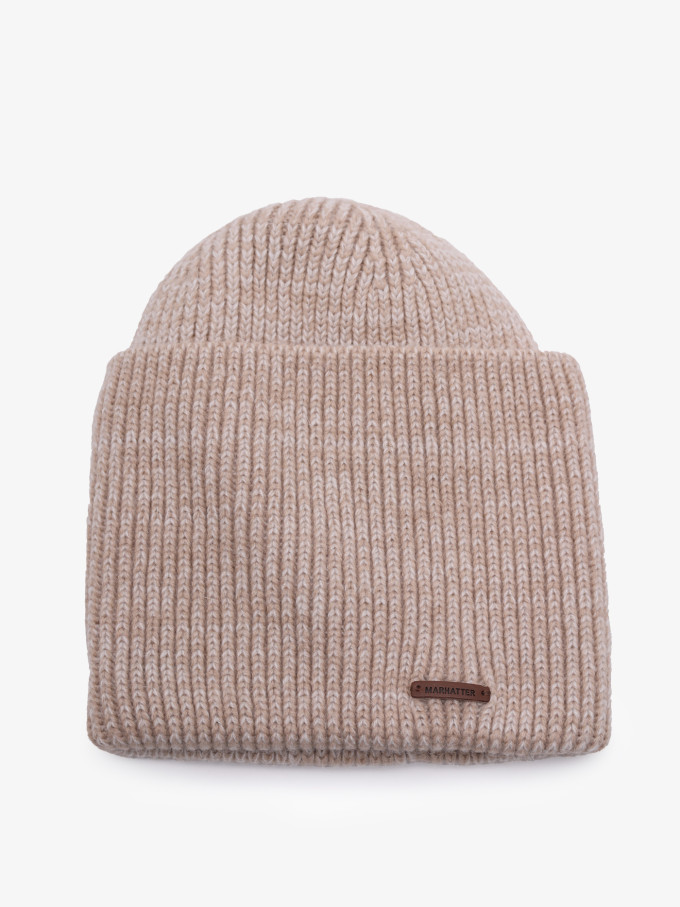 Шапка MARHATTER 12122 бежевая Шапка MARHATTER 12122 бежевая