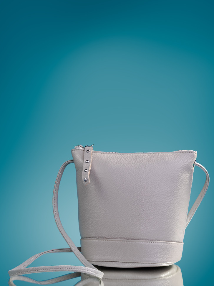 Сумка женская Baggins 5503 светло-серая Сумка женская Baggins 5503 светло-серая