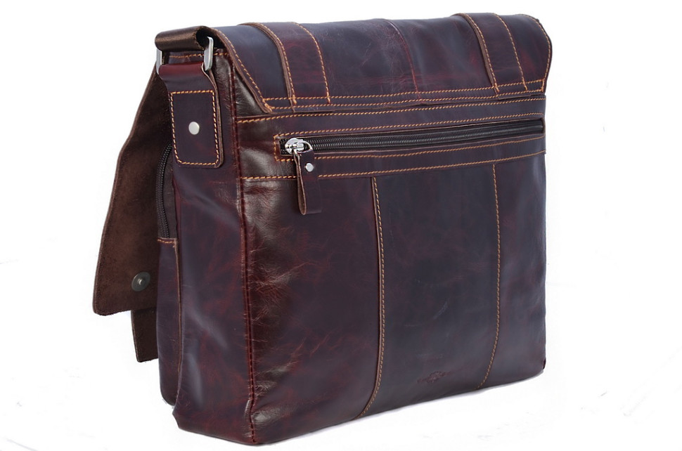 Сумка-планшет мужская XL Zolo, 1138-8 cognac Сумка-планшет мужская XL Zolo, 1138-8 cognac
