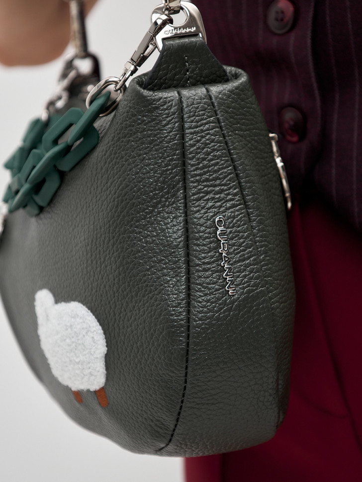 Сумка Curanni 2479 агнелло верде