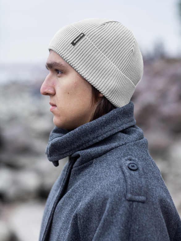 Шапка мужская 11468 MARHATTER серый (57-59)