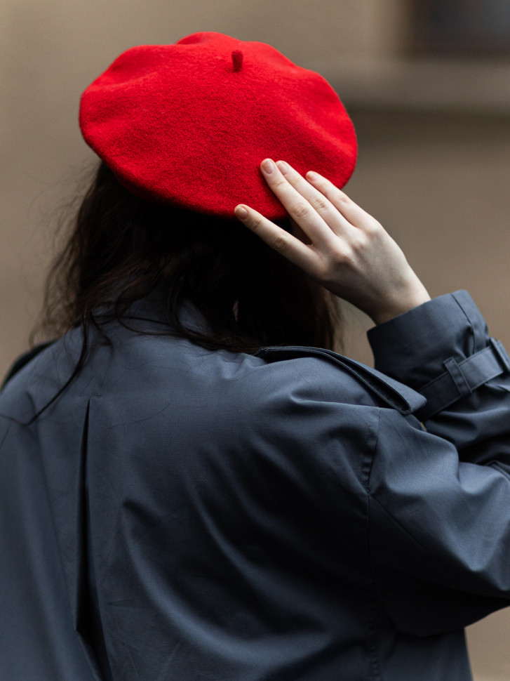 Берет женский Stigler, гвоздика