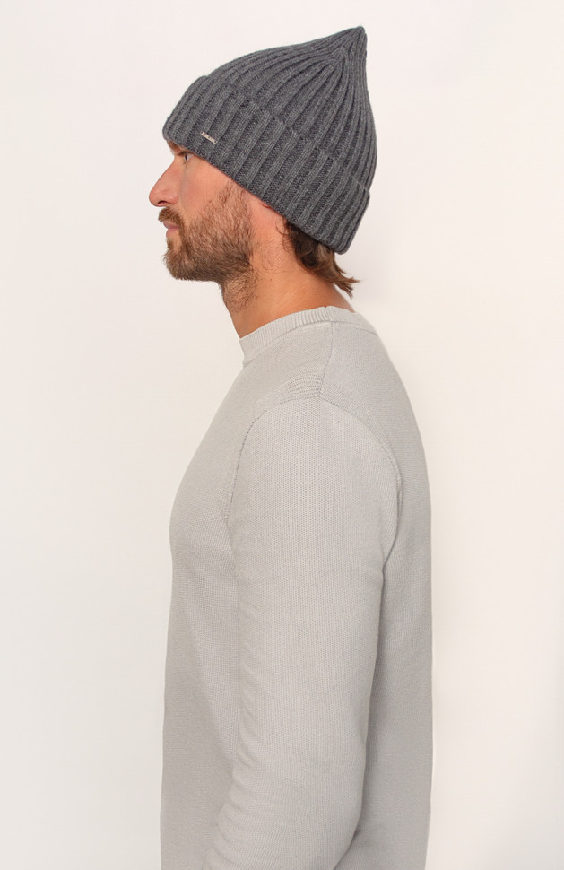 Мужская шапка 12870 MARHATTER дымка