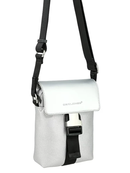 Сумка женская David Jones 7491 silver