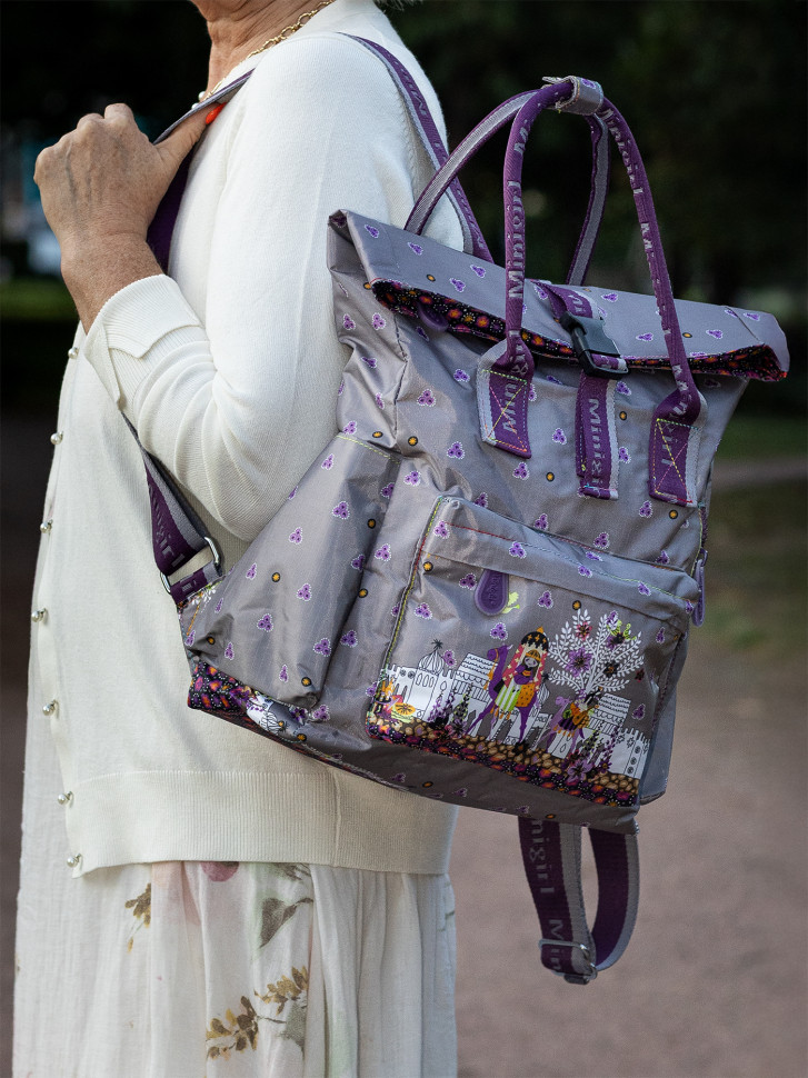 Сумка-рюкзак Minigirl 20175 город Сумка-рюкзак Minigirl 20175 город