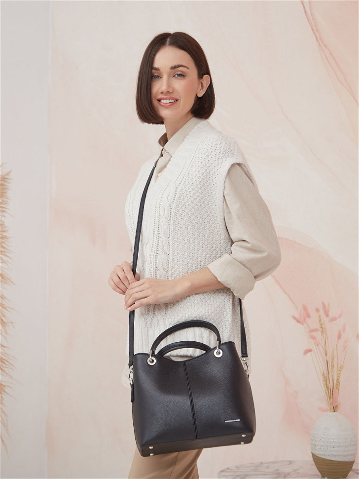 Сумка FIATO 2801 вителло черный