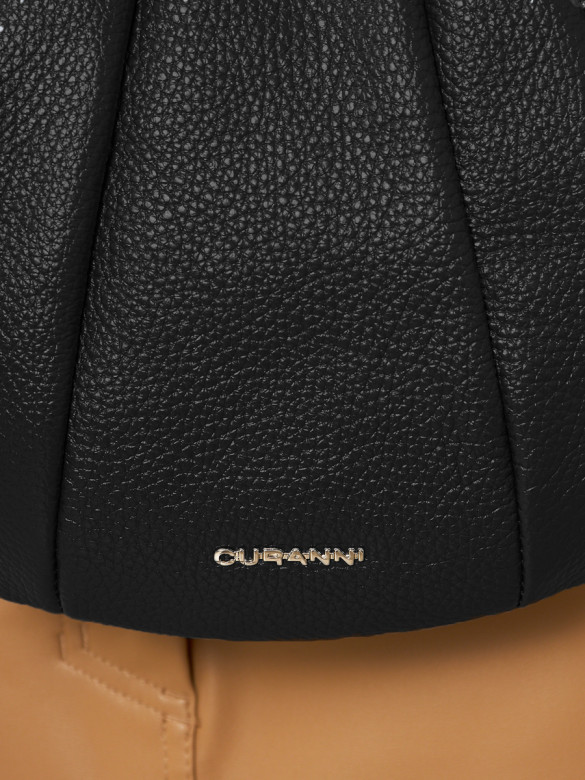 Сумка Curanni 2477 вителло черный ник Сумка Curanni 2477 вителло черный ник