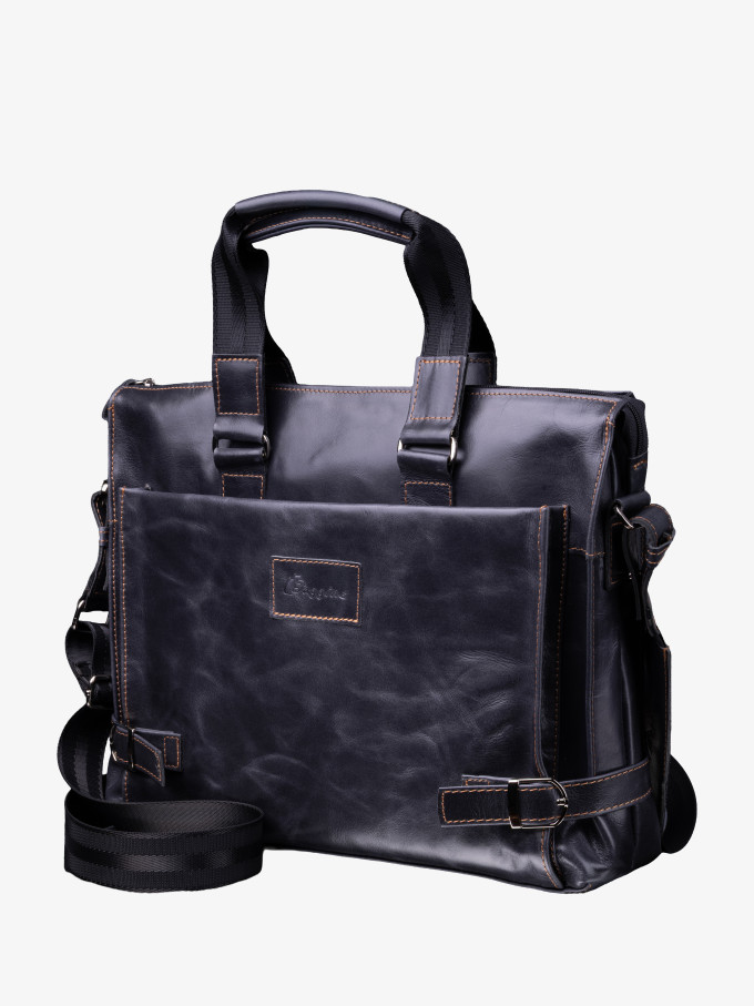 Сумка мужская Baggins 1015 графит(портфель)