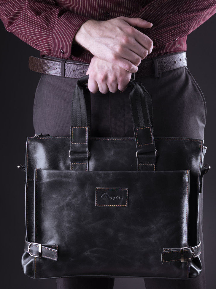 Сумка мужская Baggins 1015 графит(портфель)