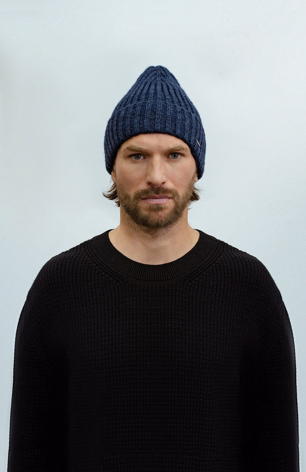 Мужская шапка 12870 MARHATTER джинс