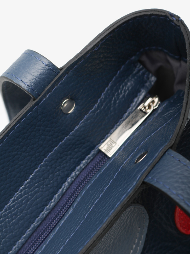 Сумка женская Protege, ДС-517-284 Кот №52 синий флотер Сумка женская Protege, ДС-517-284 Кот №52 синий флотер