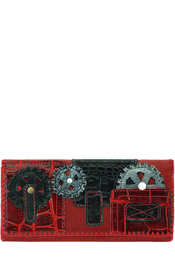 Кошелек Protege, 1-154 "техно" красный Кошелек Protege, 1-154 "техно" красный