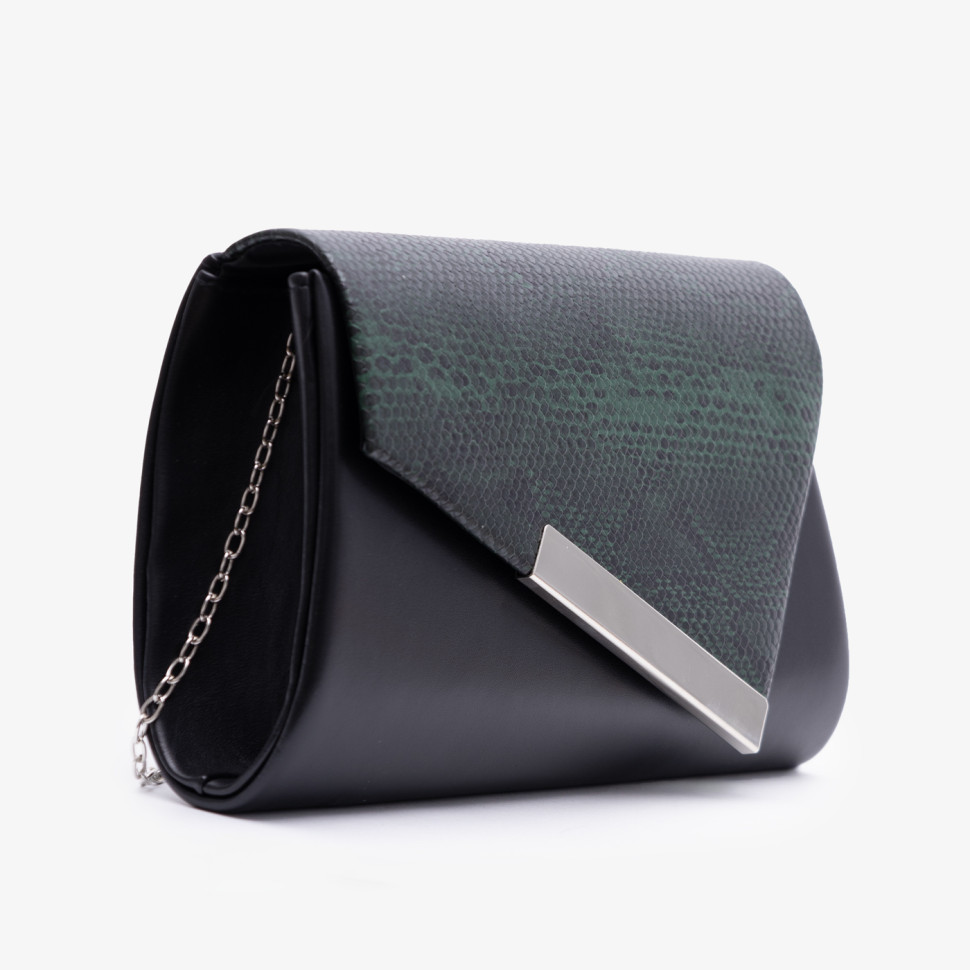 Клатч женский Funxilan 1704 black/green