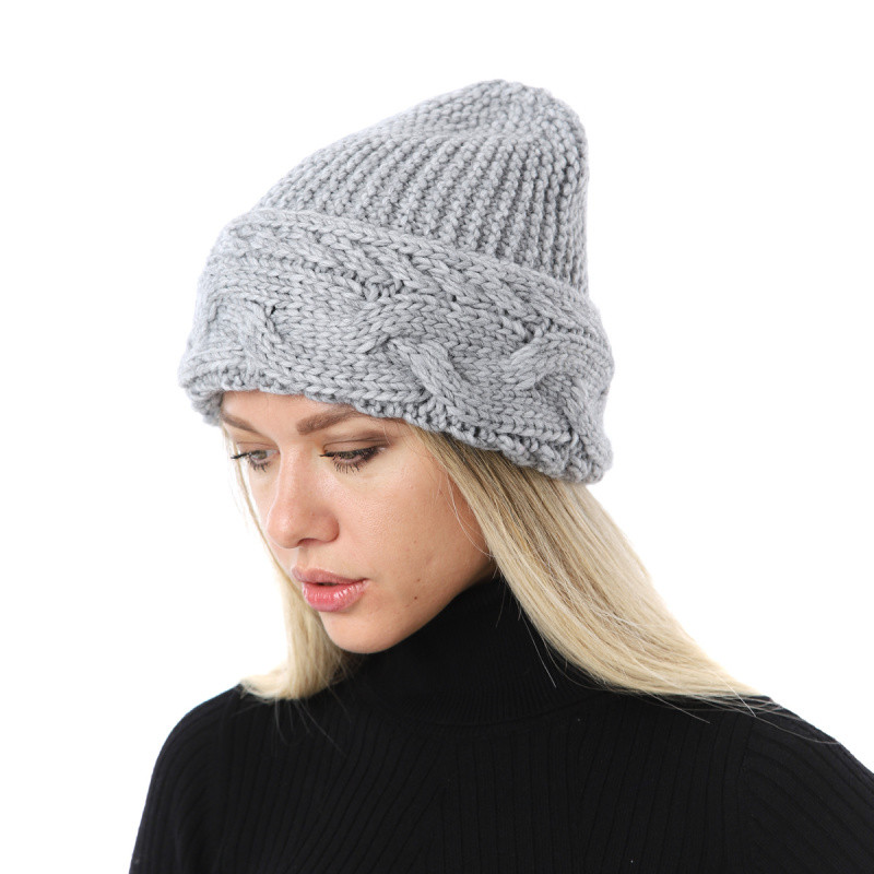 Шапка женская Flioraj 105FJ светло-серая Шапка женская Flioraj 105FJ светло-серая