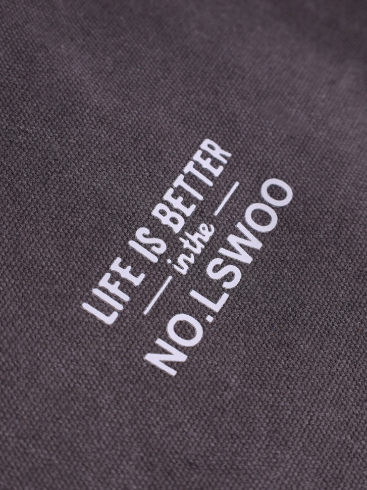 Сумка-шопер Б 6003 серая