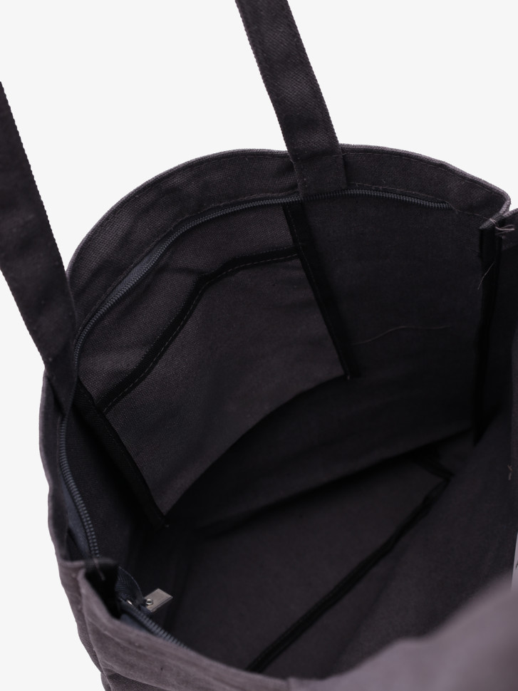 Сумка-шопер Б 6003 серая