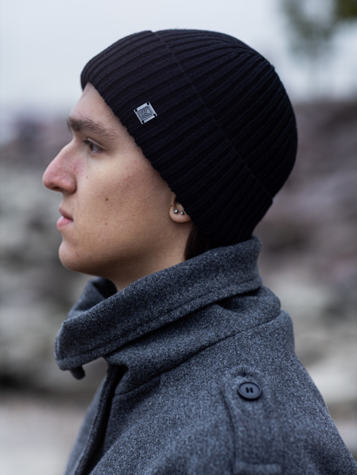 Шапка мужская 12828/2 MARHATTER чёрный (57-59) Шапка мужская 12828/2 MARHATTER чёрный (57-59)