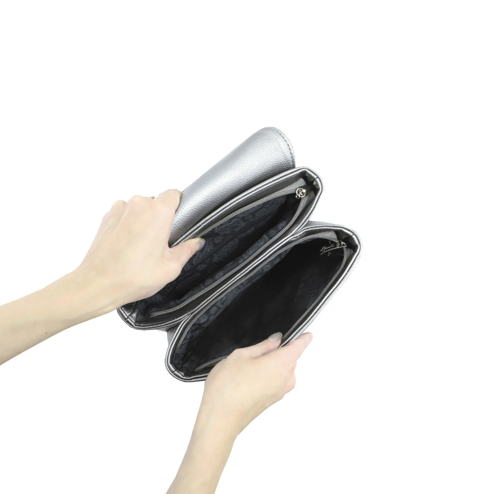 Рюкзак Оливи, S.1147 серебристый Рюкзак Оливи, S.1147 серебристый